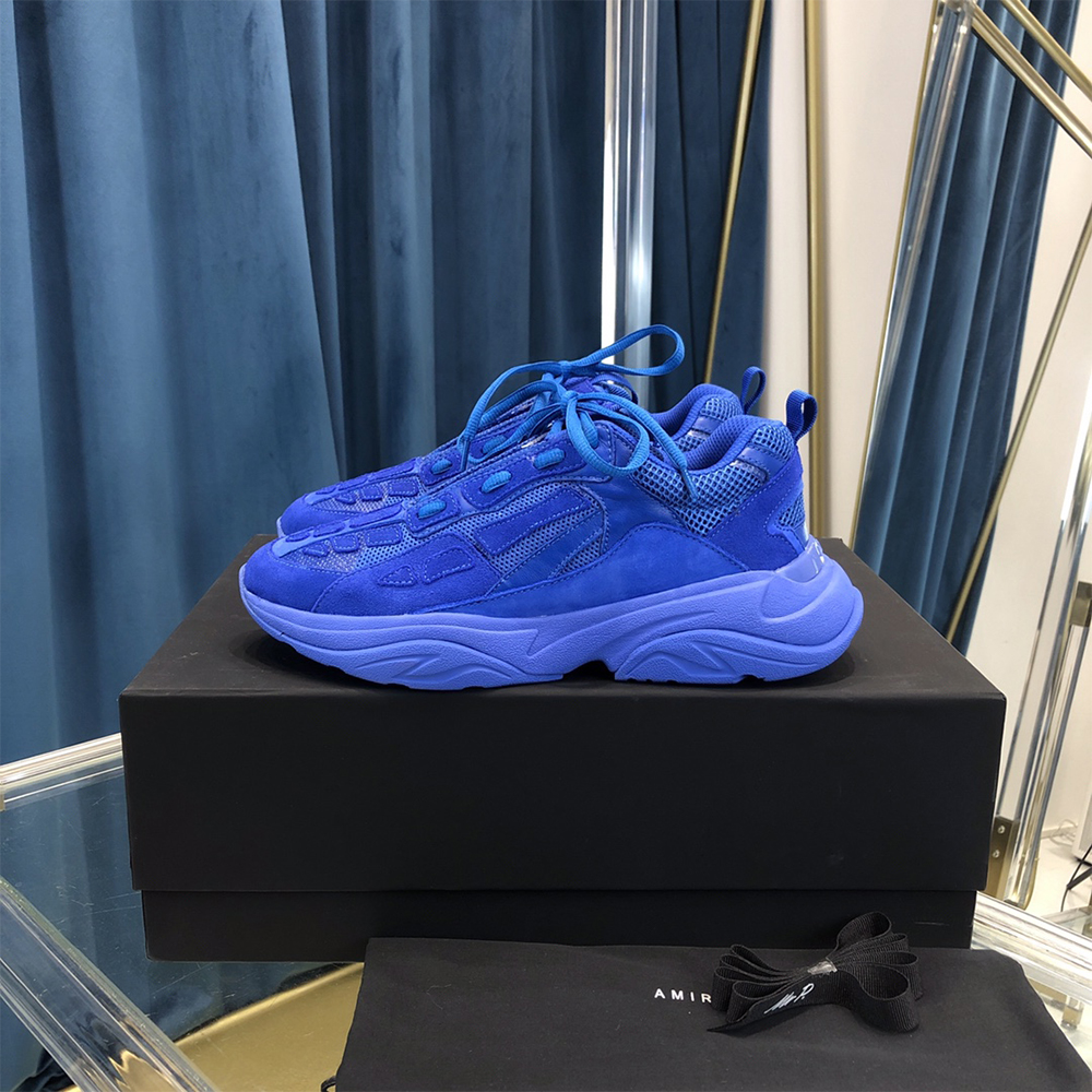 Amiri Bone Runner All Blue - FashionPlug