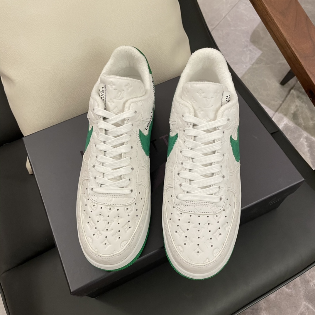 Louis Vuitton X Nike Air Force 1 Sneaker In White - FashionPlug