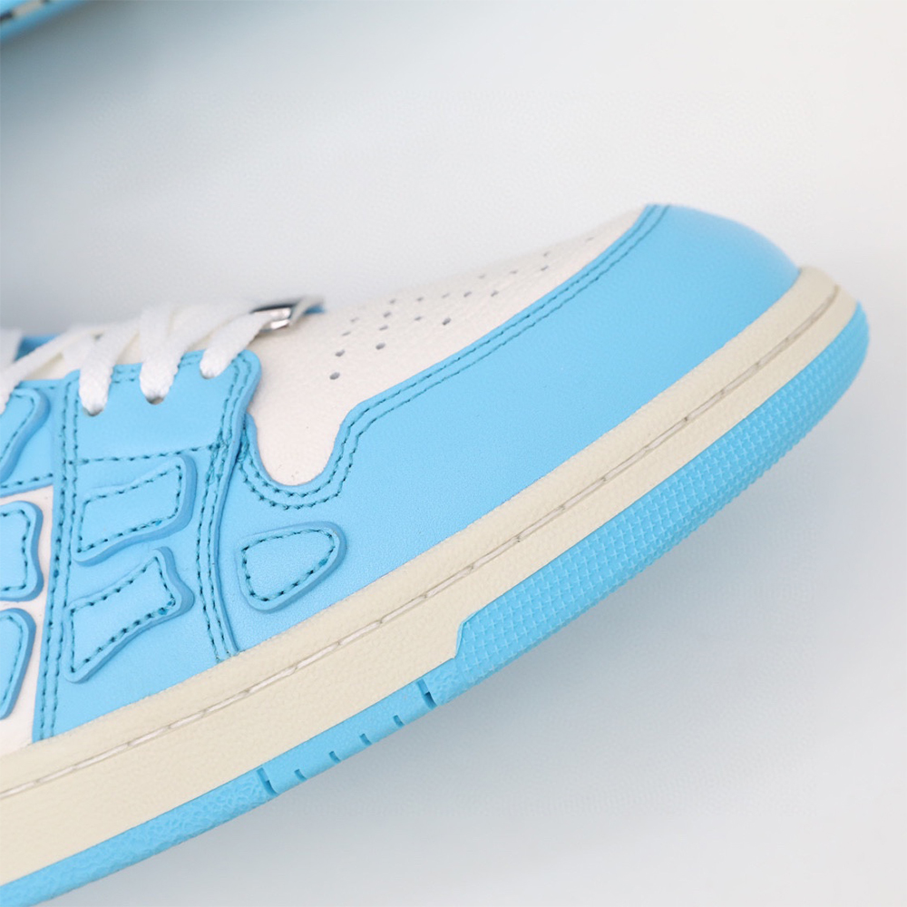 Amiri Skel-Top Hi Sneaker Blue/White - FashionPlug