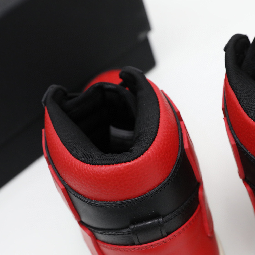 Amiri Skel-Top Hi Sneaker Red/Black - FashionPlug