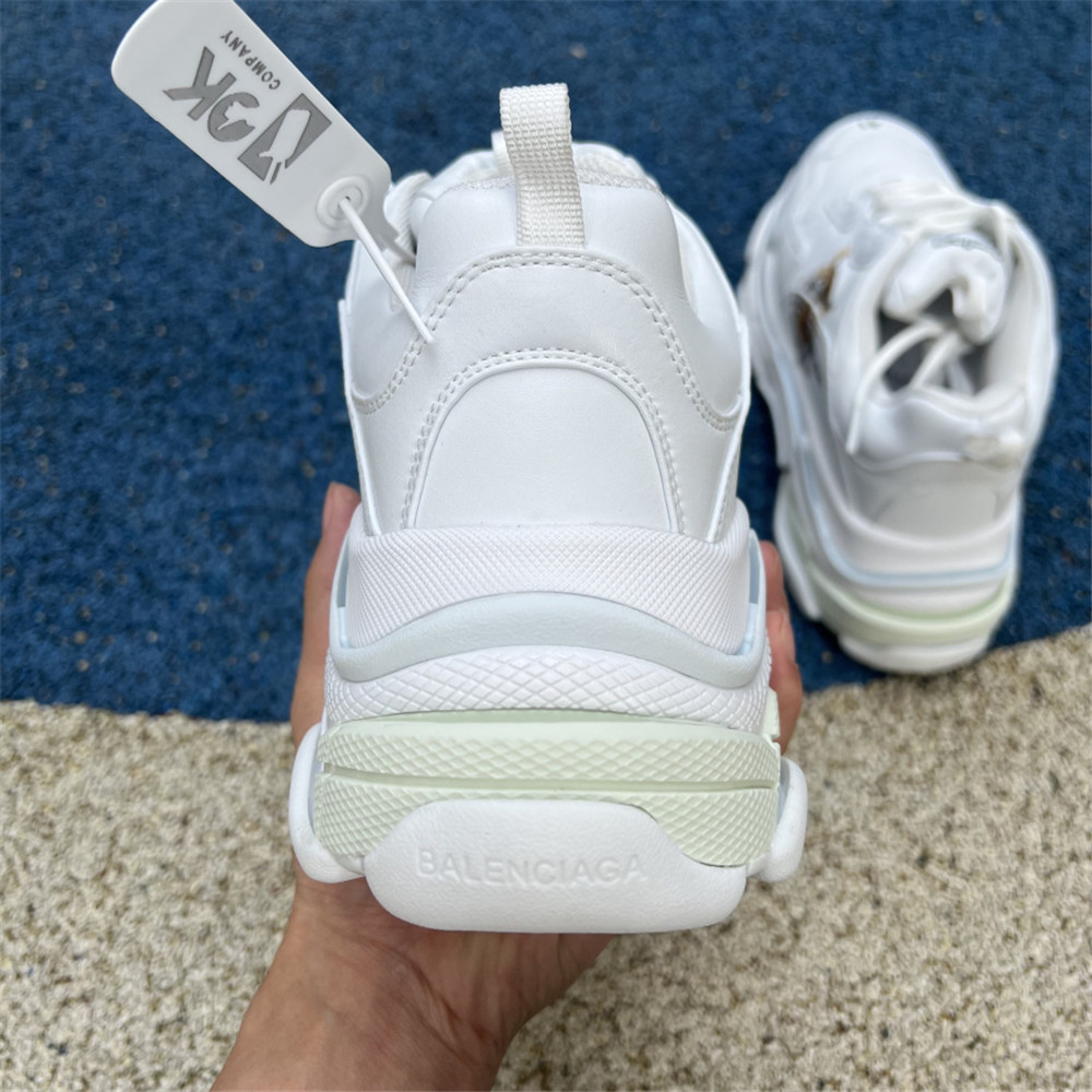 Balenciaga Triple S x Gucci Tiger Print Sneaker In White - FashionPlug