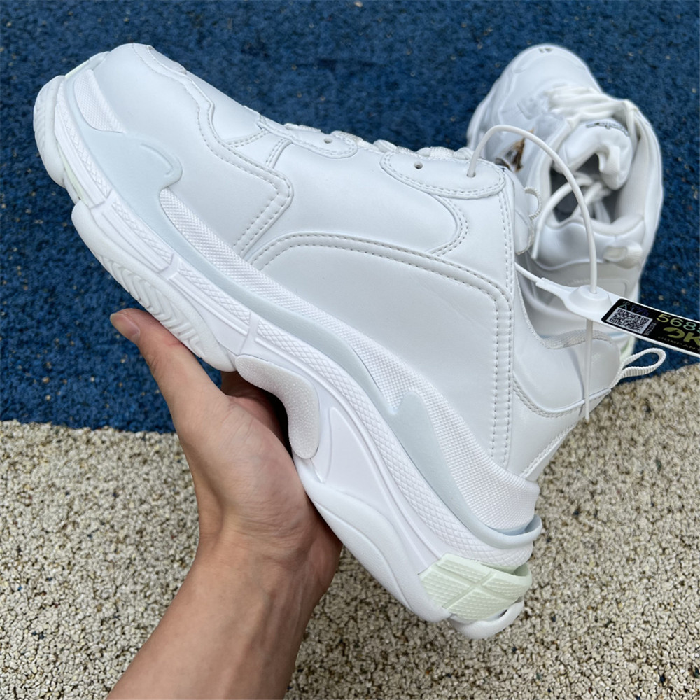 Balenciaga Triple S x Gucci Tiger Print Sneaker In White - FashionPlug
