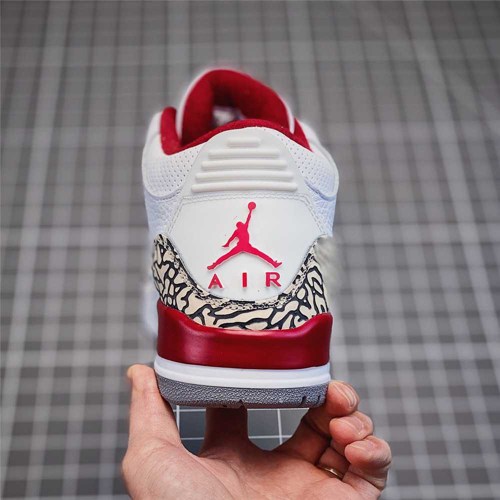 Air Jordan 3 Retro 'Cardinal Red' CT8532-126 Sneaker - FashionPlug