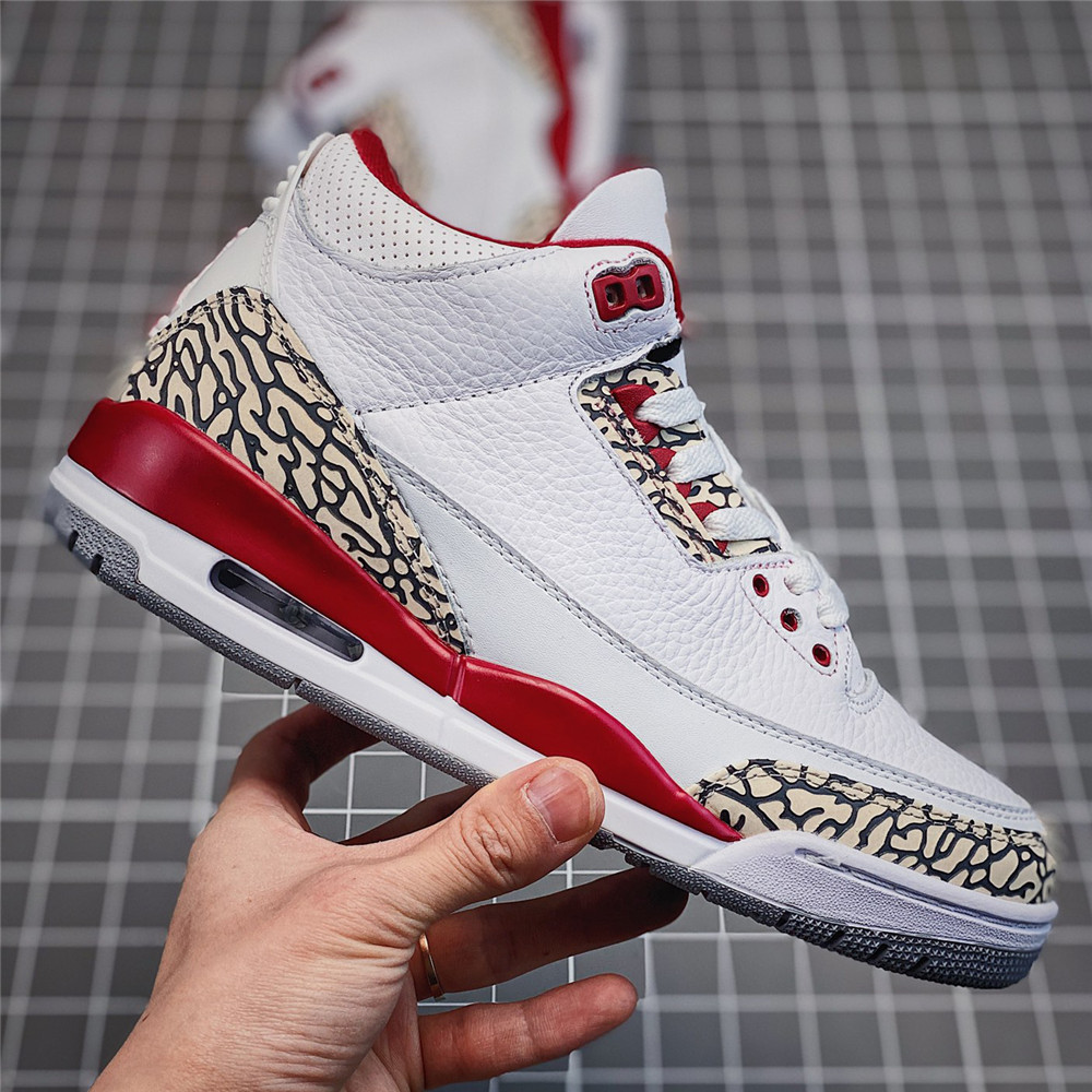Air Jordan 3 Retro 'Cardinal Red' CT8532-126 Sneaker - FashionPlug