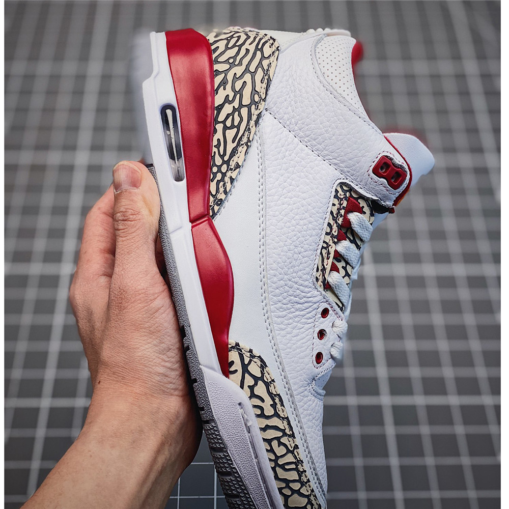 Air Jordan 3 Retro 'Cardinal Red' CT8532-126 Sneaker - FashionPlug