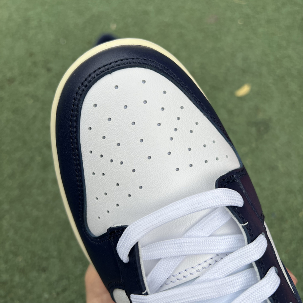 Nike Dunk Vintage Navy Sneaker - FashionPlug