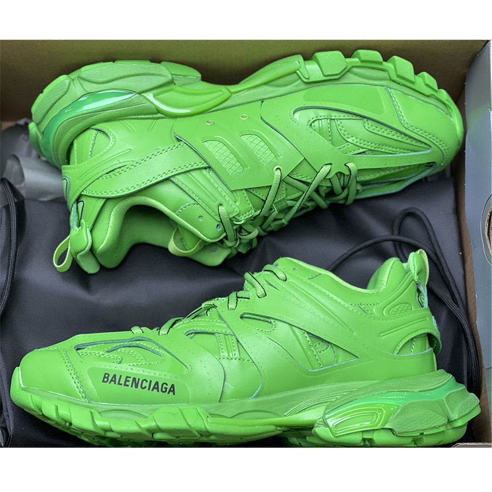 Balenciaga Track Sneaker In Green - FashionPlug