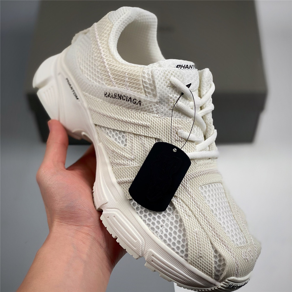 Balenciaga Track Sneaker In White - FashionPlug