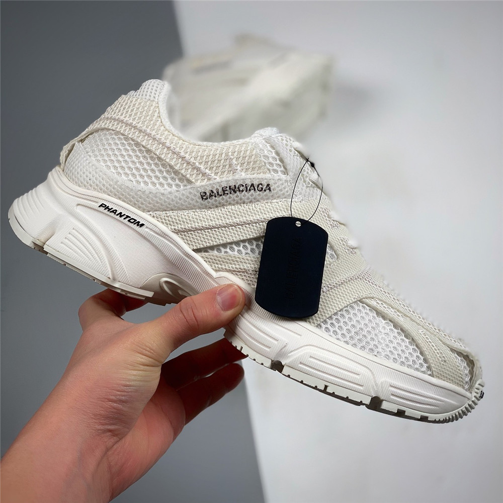 Balenciaga Track Sneaker In White - FashionPlug