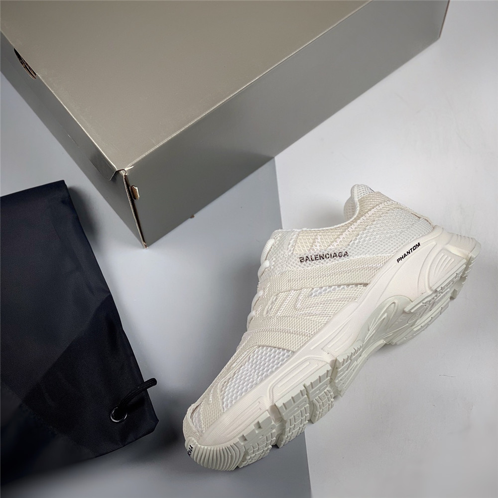 Balenciaga Track Sneaker In White - FashionPlug