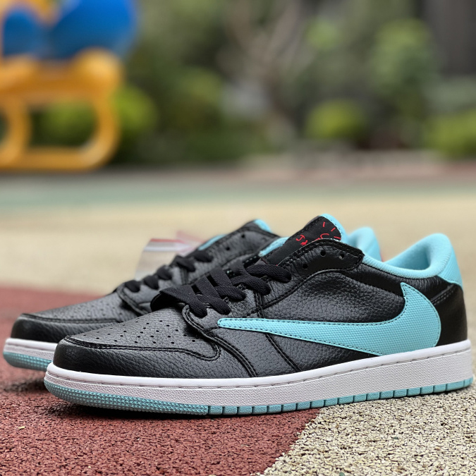 Jordan Travis Scott X Nike Air Jordan 1 Low Top Sneaker - FashionPlug