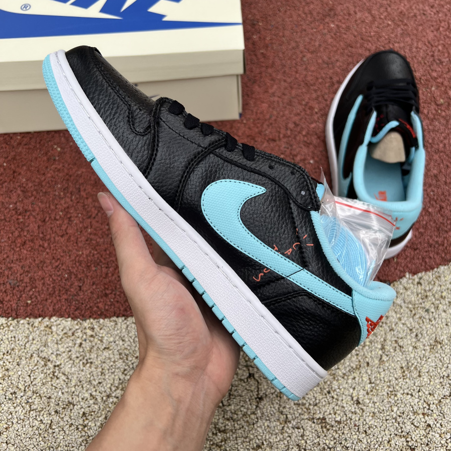 Jordan Travis Scott X Nike Air Jordan 1 Low Top Sneaker - FashionPlug