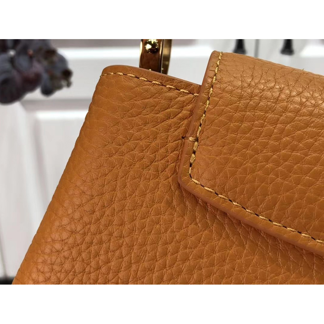 Louis Vuitton Capucines  Mini Handbag In Brown(21 x 14 x 8 cm) - FashionPlug