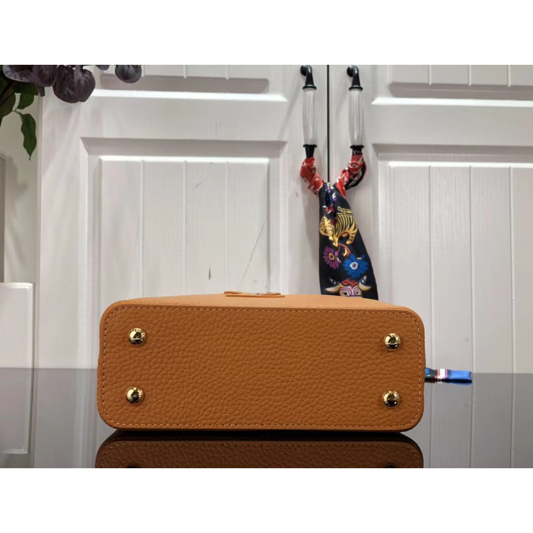 Louis Vuitton Capucines  Mini Handbag In Brown(21 x 14 x 8 cm) - FashionPlug