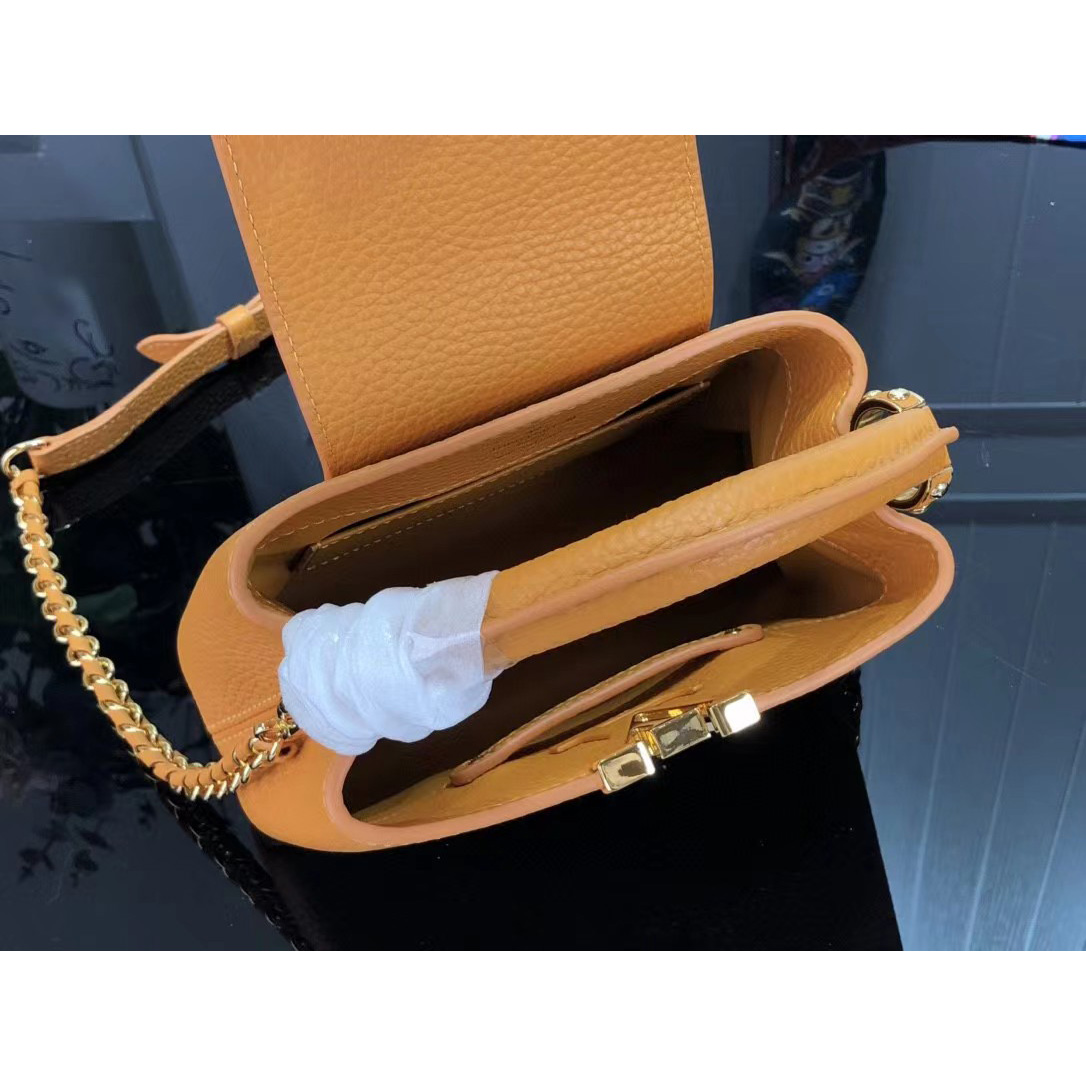 Louis Vuitton Capucines  Mini Handbag In Brown(21 x 14 x 8 cm) - FashionPlug