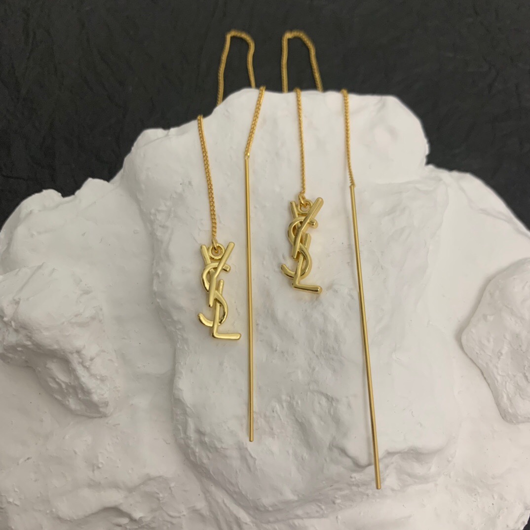 Saint Laurent YSL Earrings - FashionPlug