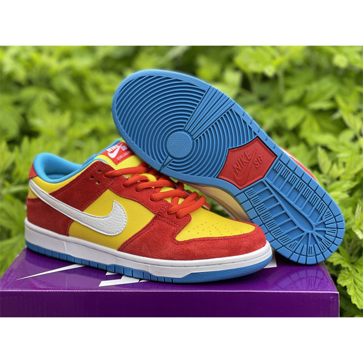 Nike SB Dunk Low “Bart Simpson” BQ6817-602 - FashionPlug
