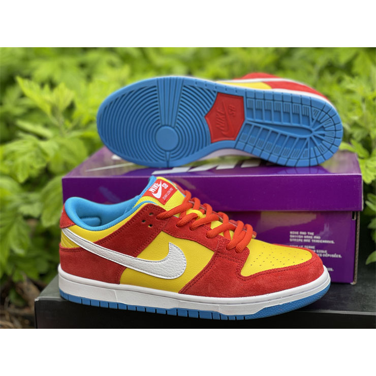 Nike SB Dunk Low “Bart Simpson” BQ6817-602 - FashionPlug