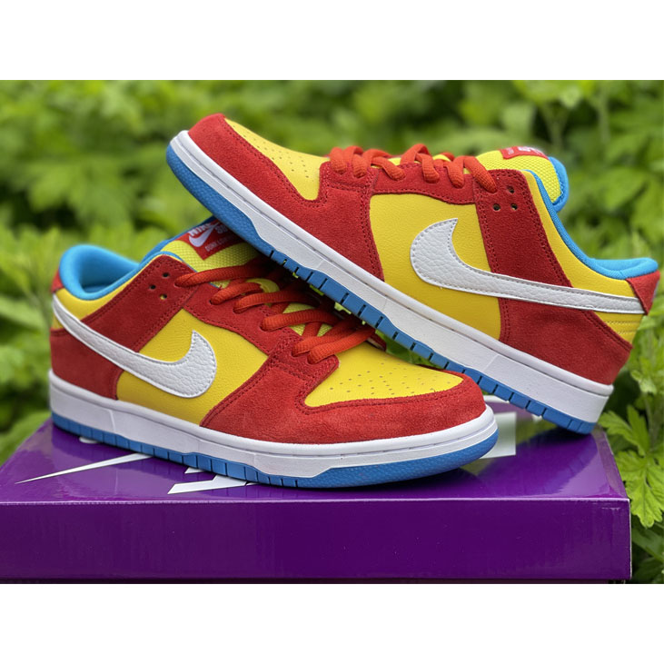 Nike SB Dunk Low “Bart Simpson” BQ6817-602 - FashionPlug
