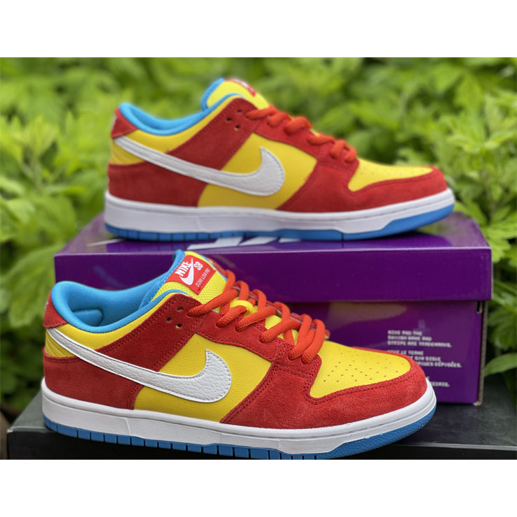 Nike SB Dunk Low “Bart Simpson” BQ6817-602 - FashionPlug