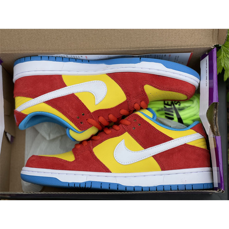 Nike SB Dunk Low “Bart Simpson” BQ6817-602 - FashionPlug