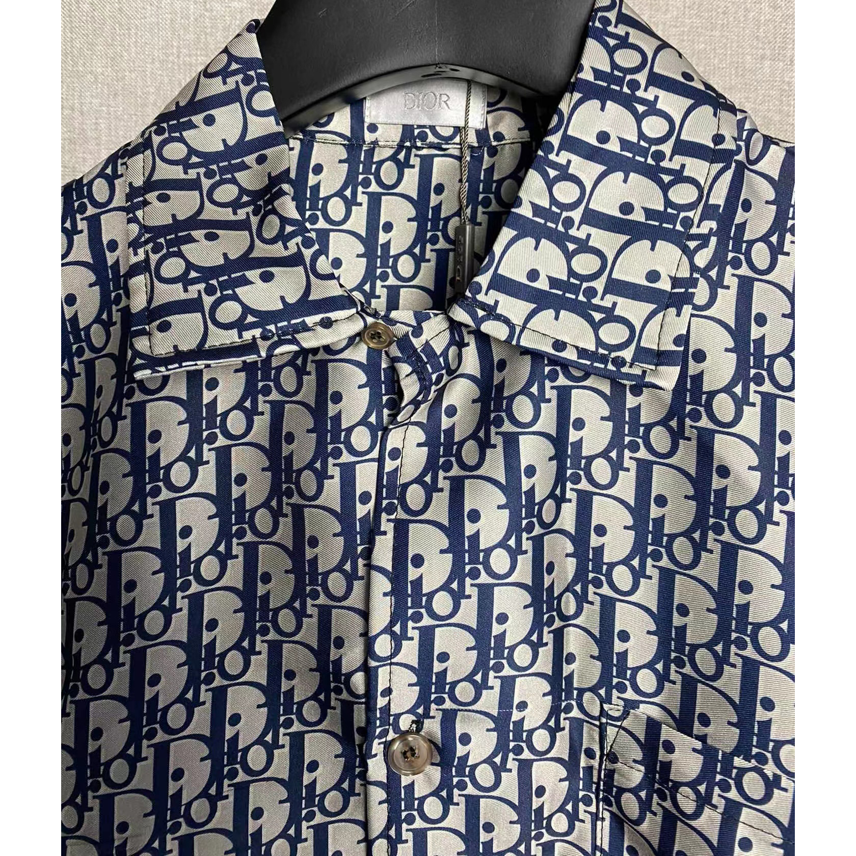 Dior Oblique Pixel Short-Sleeved Shirt And Shorts - FashionPlug