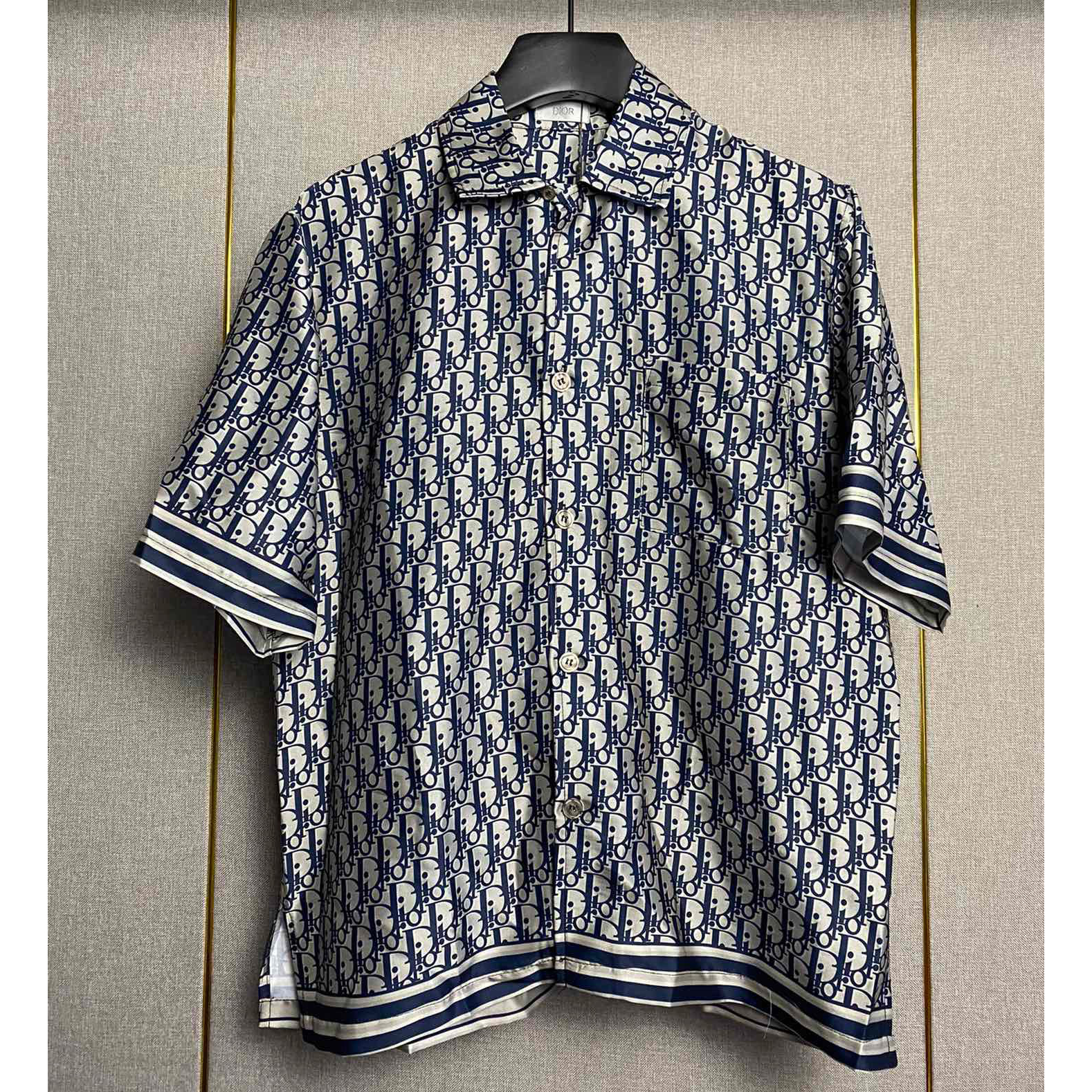 Dior Oblique Pixel Short-Sleeved Shirt And Shorts - FashionPlug