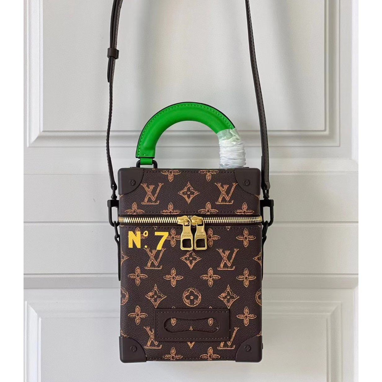 Louis Vuitton Vertical Box Trunk Handbag(15.5-22-7.5 CM) - FashionPlug