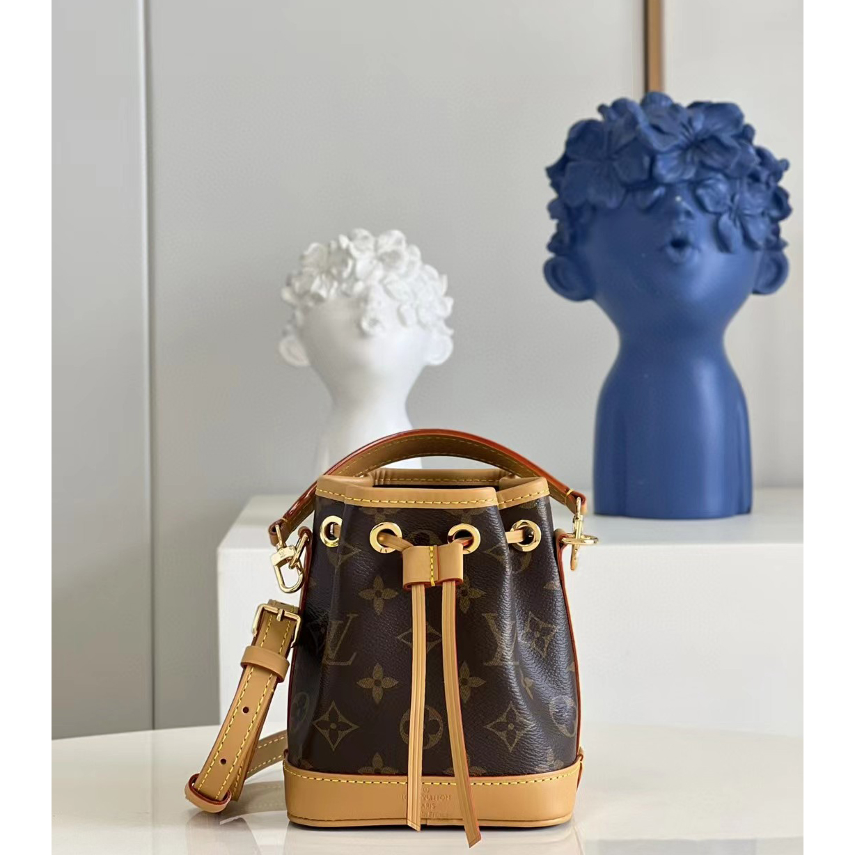 Louis Vuitton Nano  Noe Bag(13-16-10CM) - FashionPlug