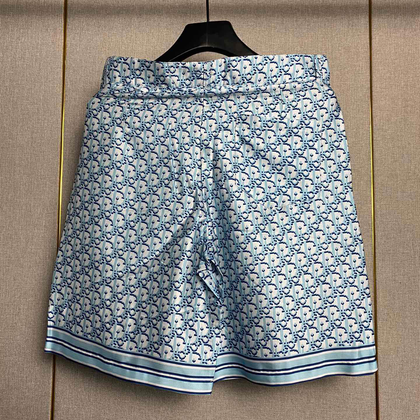 Dior Oblique Pixel Short-Sleeved Shirt And Shorts - FashionPlug
