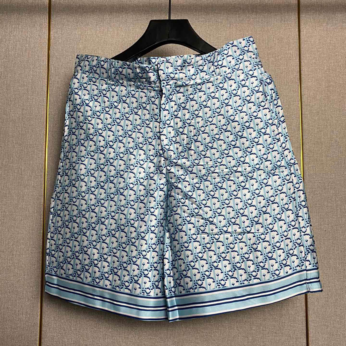 Dior Oblique Pixel Short-Sleeved Shirt And Shorts - FashionPlug
