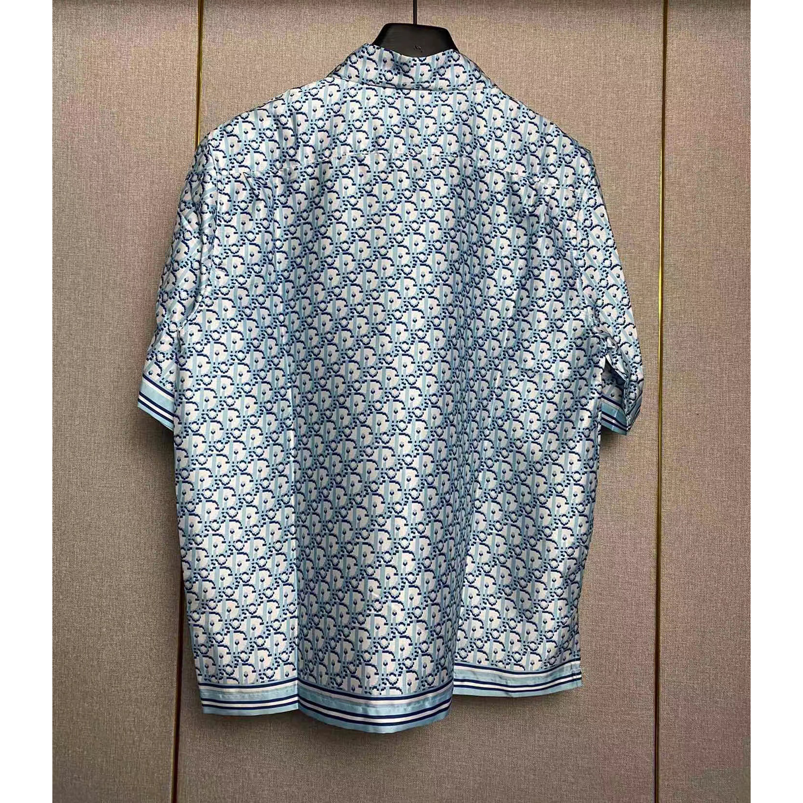 Dior Oblique Pixel Short-Sleeved Shirt And Shorts - FashionPlug