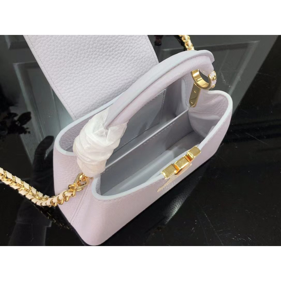 Louis Vuitton Capucines Mini Handbag (21 x 14 x 8 cm) - FashionPlug