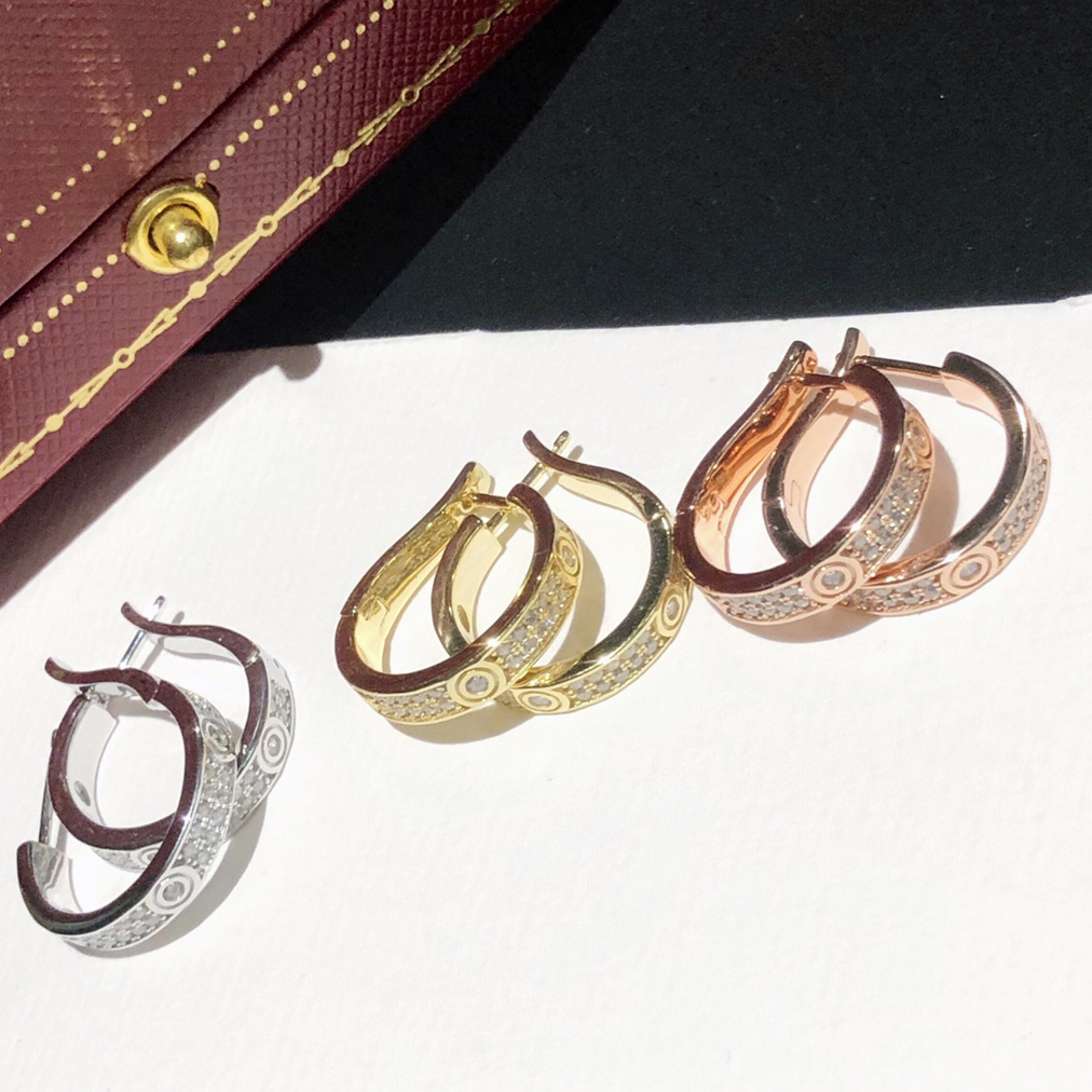 Cartier Earrings - FashionPlug