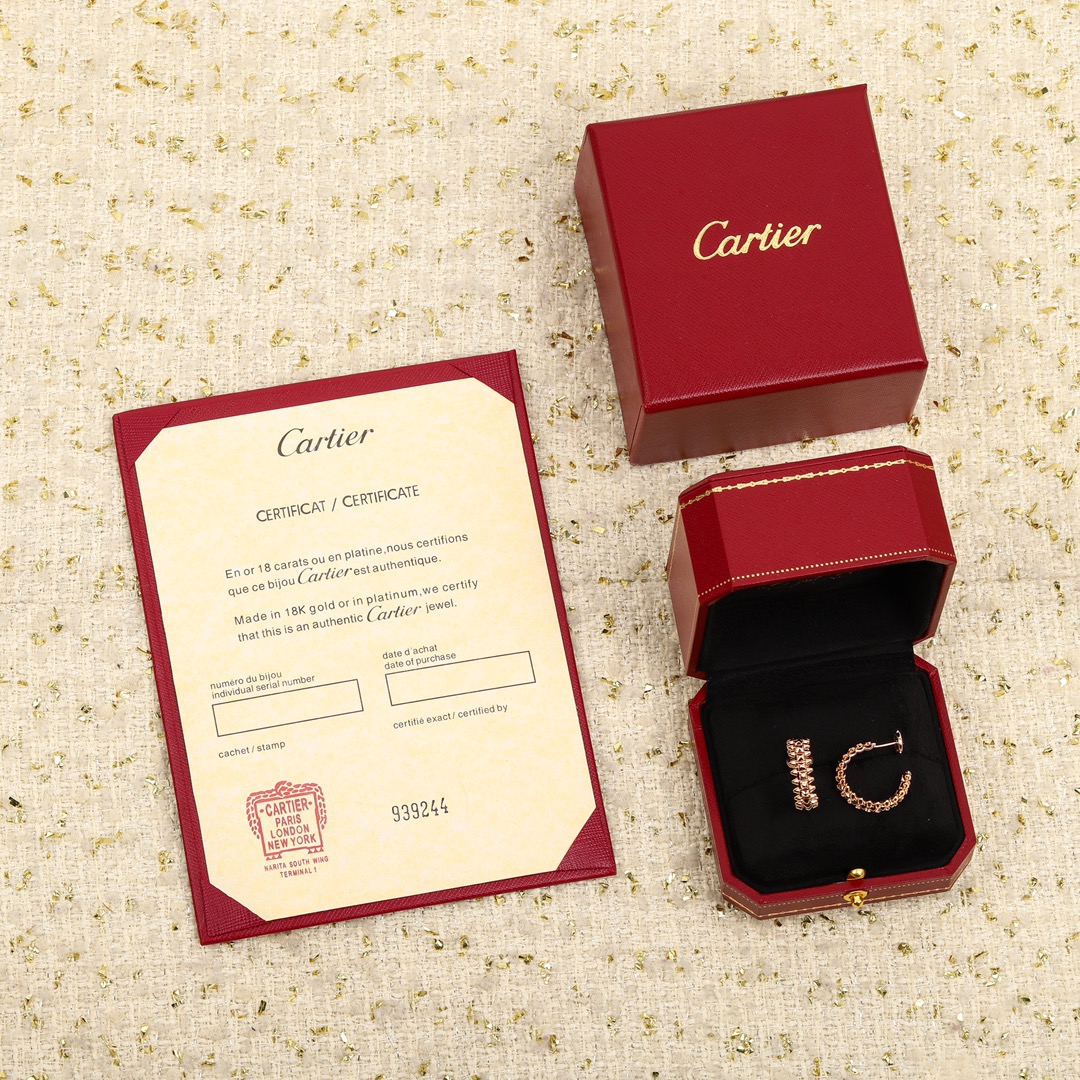 Cartier Earrings - FashionPlug