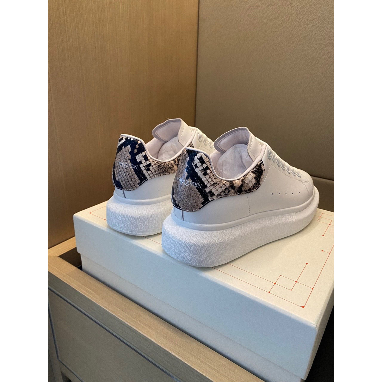 Alexander Mqueen Low-Top Sneakers  - FashionPlug