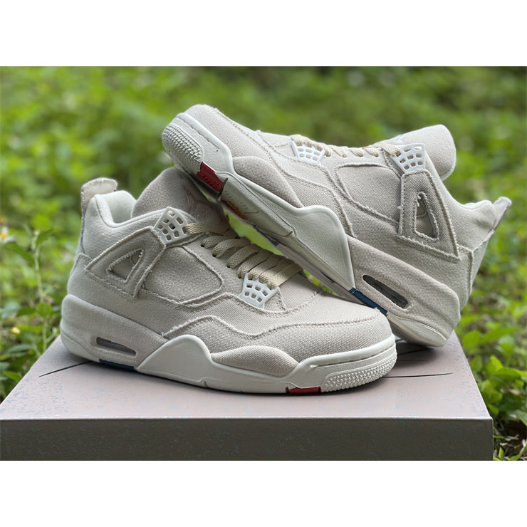 Air Jordan 4 WMNS “Canvas” DQ4909-100 - FashionPlug