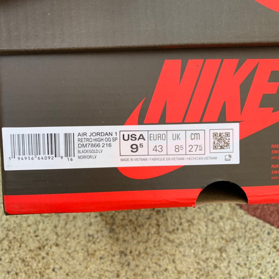 Travis Scott x Nike Air Jordan 1 Low AJ1 Sneaker DM7866-116 - FashionPlug