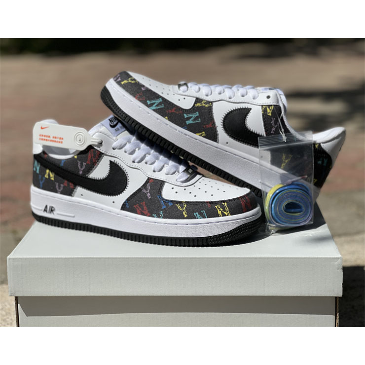 Nike Air Force 1  Printed stitching Low Sneaker   315122-444 - FashionPlug