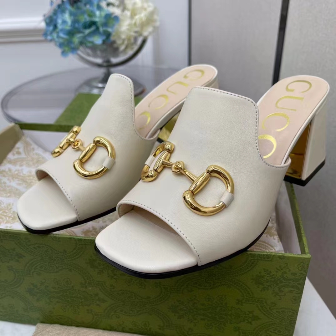 Gucci Women's slide sandal with Horsebit - FashionPlug