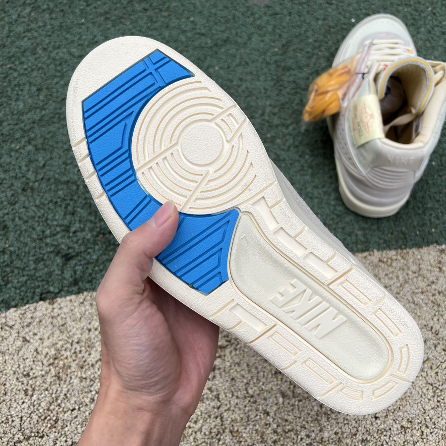Union x Air Jordan 2 “Rattan”Sneakers - FashionPlug