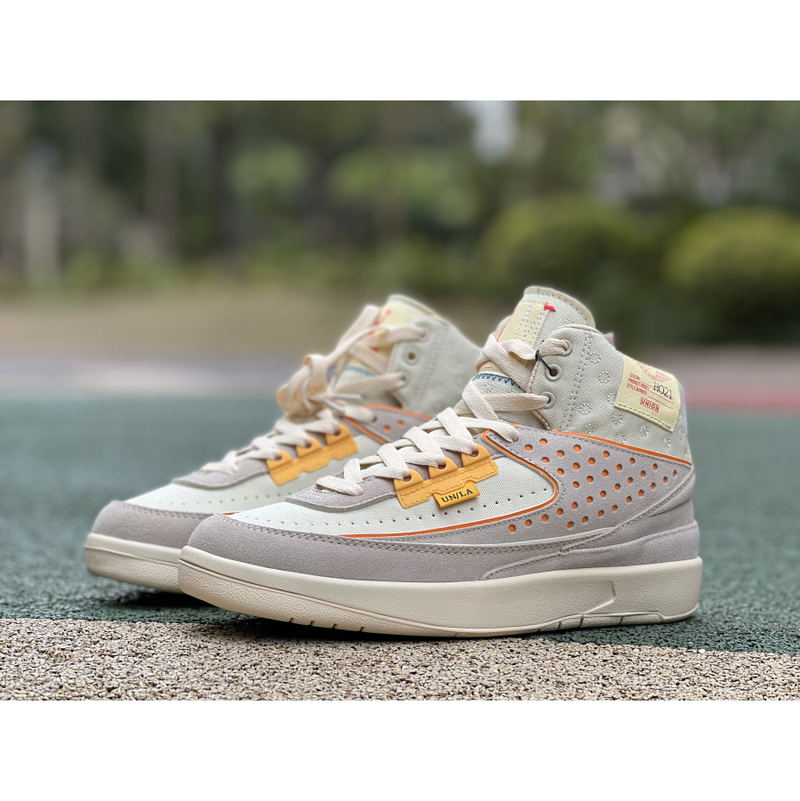 Union x Air Jordan 2 “Rattan”Sneakers - FashionPlug