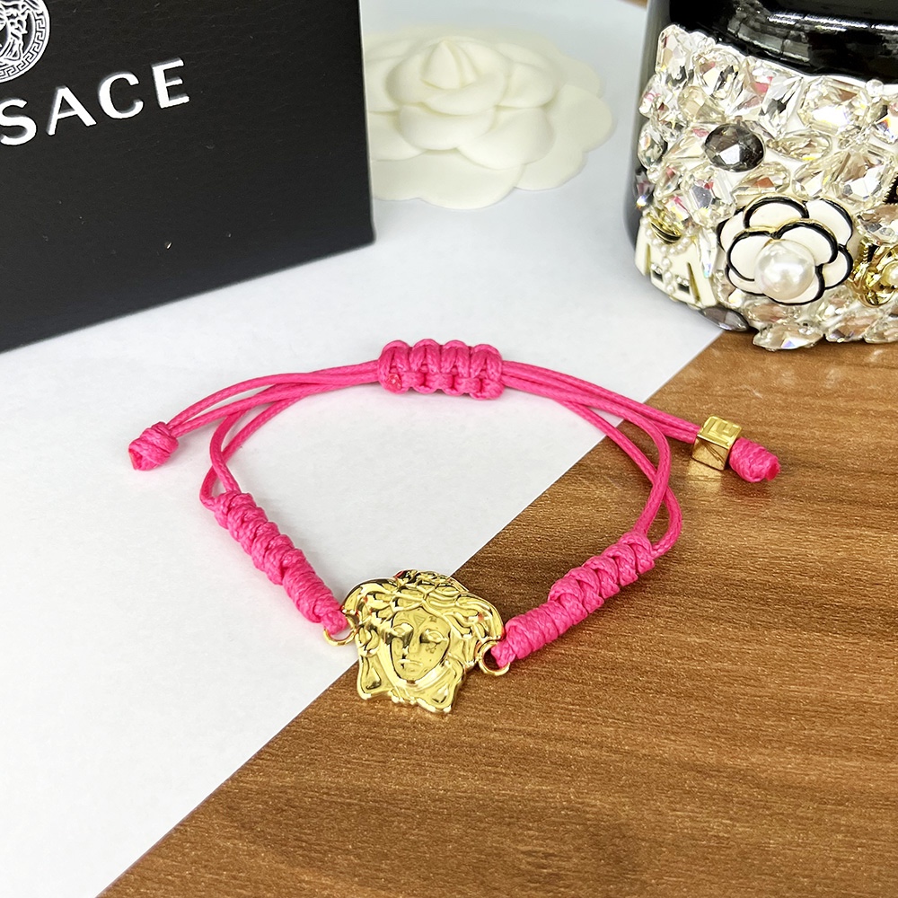 Versace Medusa Woven Bracelet - FashionPlug