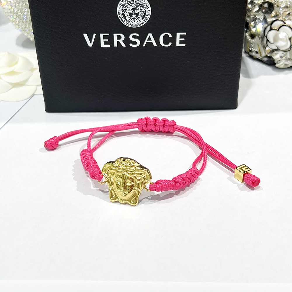 Versace Medusa Woven Bracelet - FashionPlug