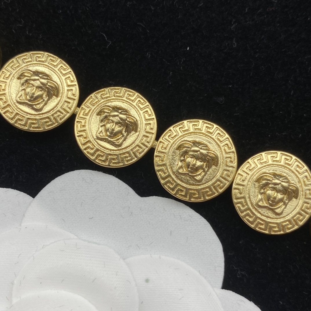 Versace Medusa Logo Bracelet - FashionPlug
