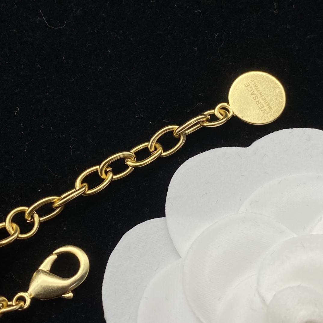 Versace Medusa Logo Bracelet - FashionPlug