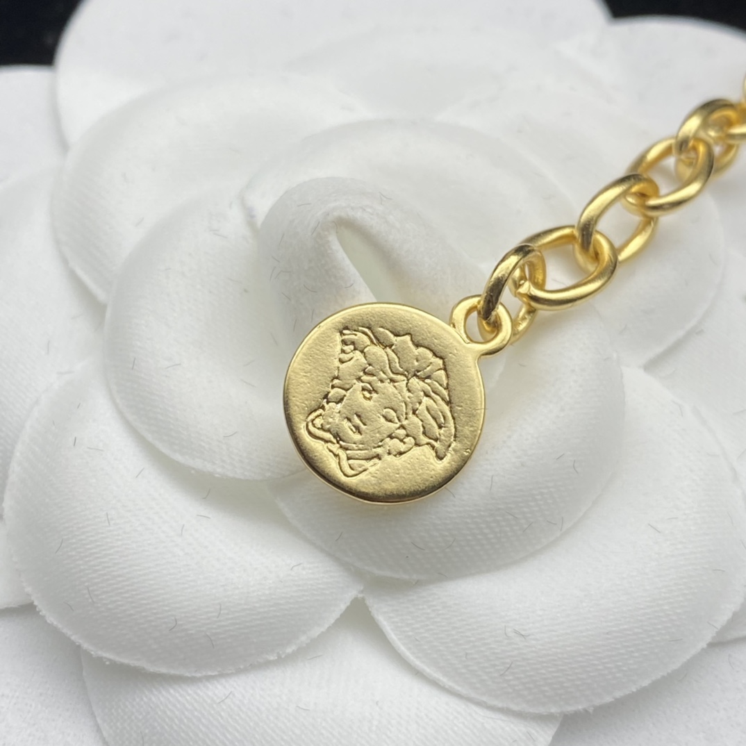 Versace Medusa Logo Bracelet - FashionPlug