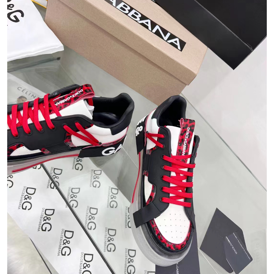 Dolce & Gabbana Dolce & Gabbana Custom 2.Zero Sneakers - FashionPlug