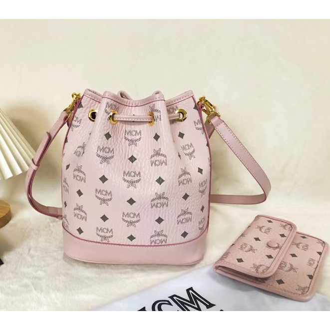 MCM Dessau Drawstring Bag (35-30-17.5CM) - FashionPlug
