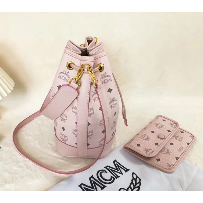 MCM Dessau Drawstring Bag (35-30-17.5CM) - FashionPlug